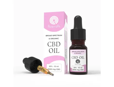 Flowrolls Olejek konopny Broad Spectrum CBD 20%